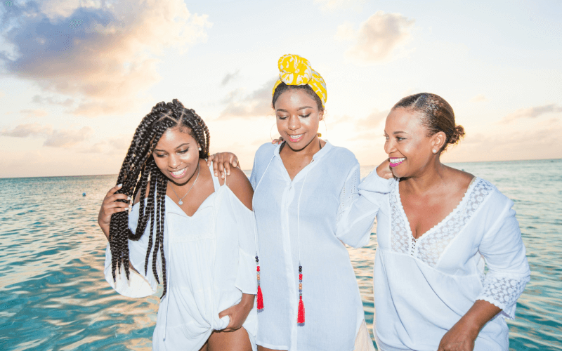 Girls Essential Summer Holiday Hair Care Routine for Afro Hair