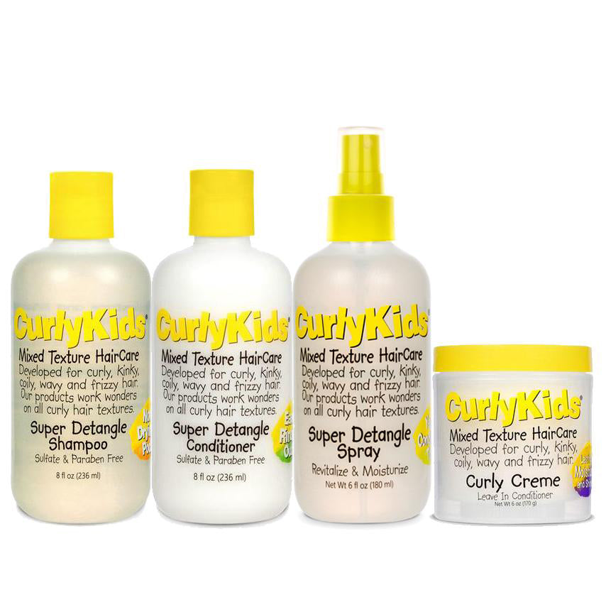How to Use Curly Kids Hair Care Products