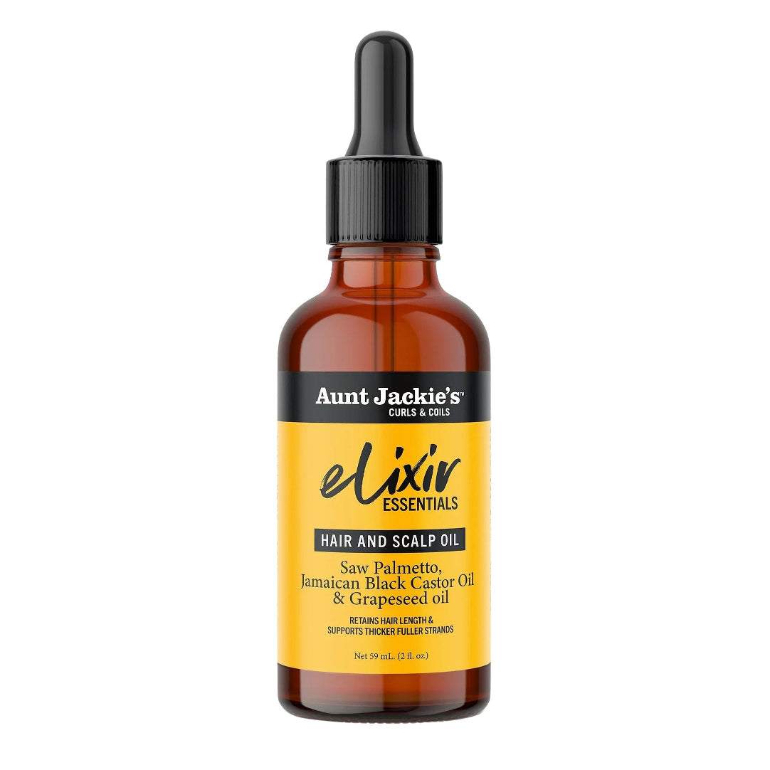 Aunt Jackie's Saw Palmetto, JBCO & Grapeseed Elixir Hair & Scalp Oil
