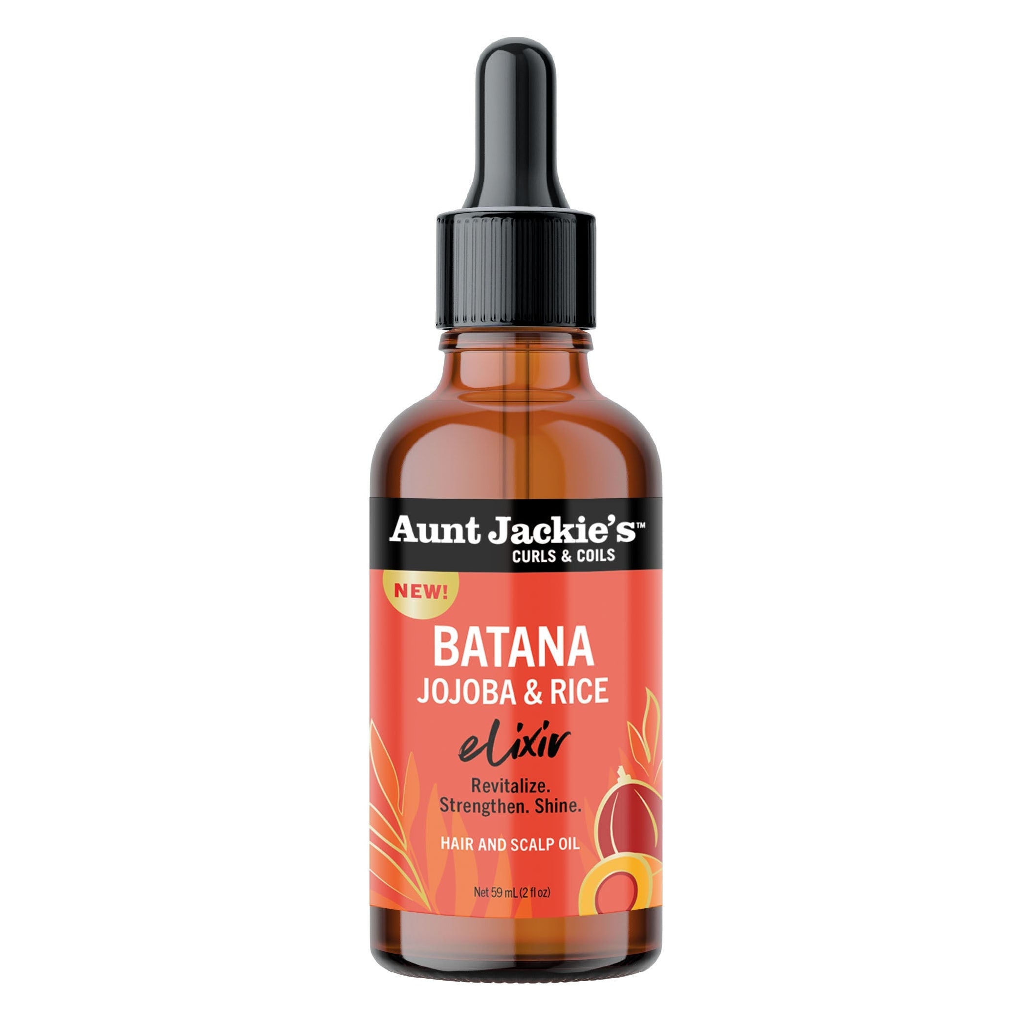 Aunt Jackie's Batana, Jojoba & Rice Elixir Hair & Scalp Oil