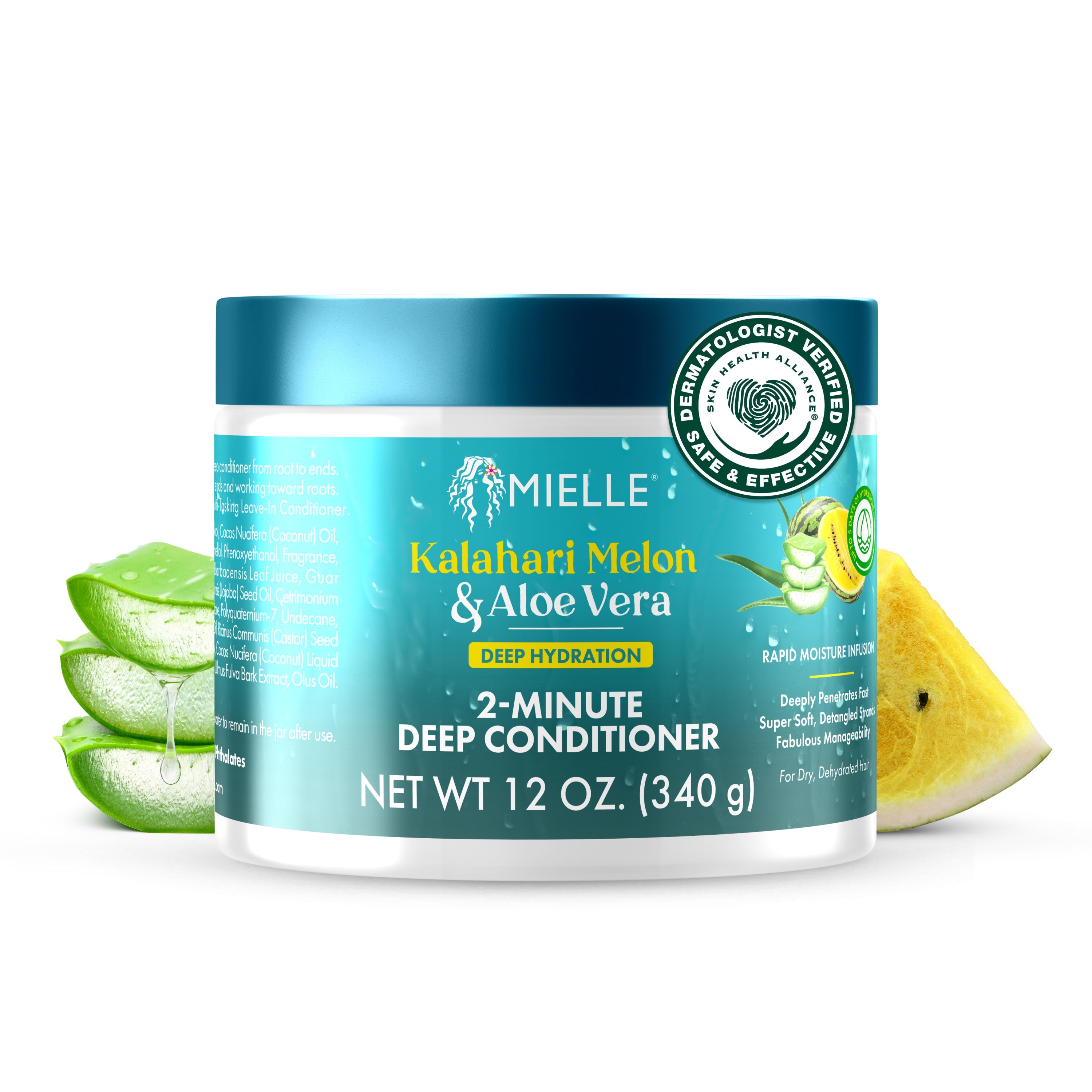 Mielle Kalahari Melon & Aloe 2-Minute Deep Conditioner