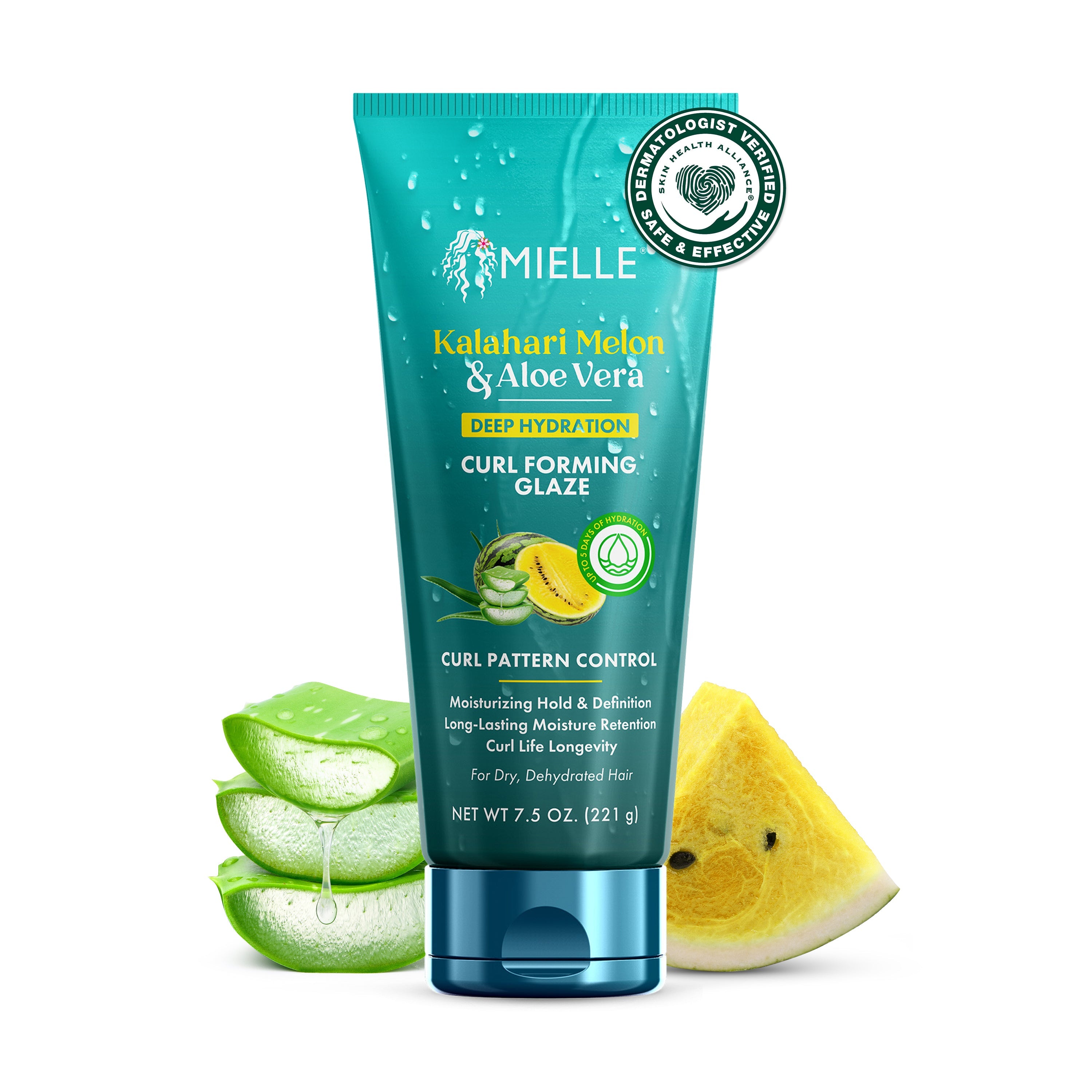 Mielle Kalahari Melon & Aloe Deep Hydration Curl-Forming Glaze | Black Hair Care