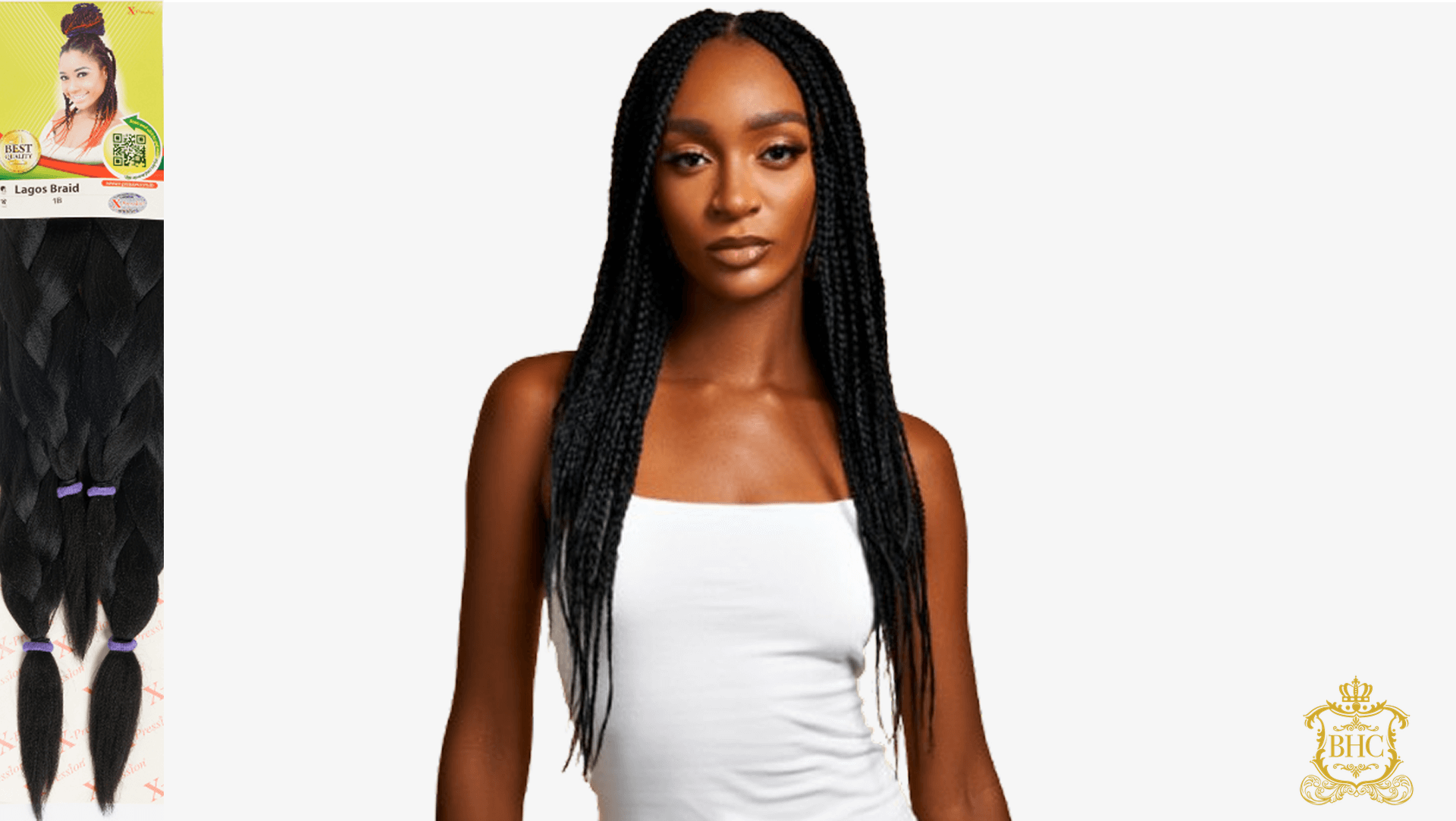X Pression Lagos Braid 2x42" & 2x46"