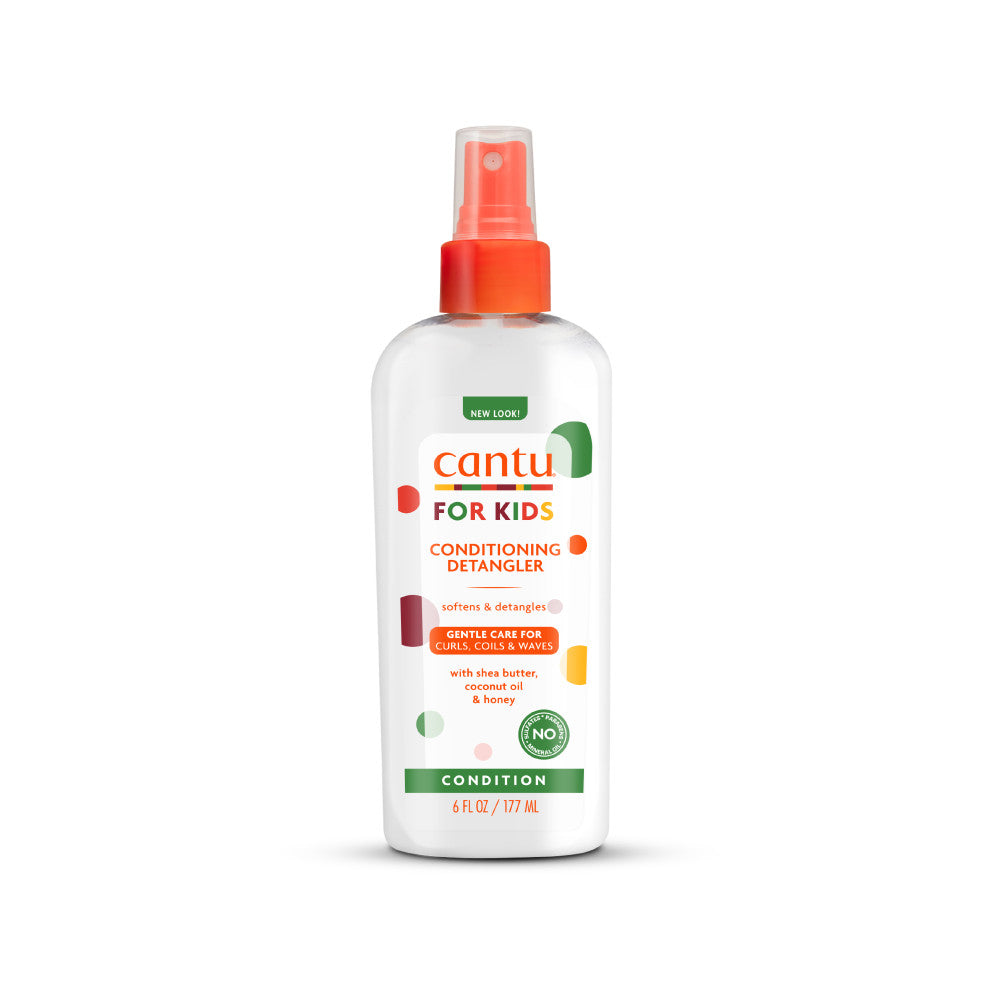 Cantu for Kids Conditioning Detangler 177ml new-look spray bottle front view