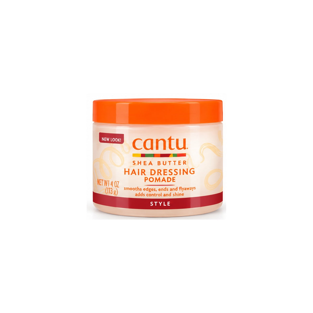 Cantu Shea Butter Hair Dressing Pomade 113g on white background with consistent margins