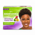 Luster's ShortLooks Texturizer with Avocado and Castor Oils kit front box