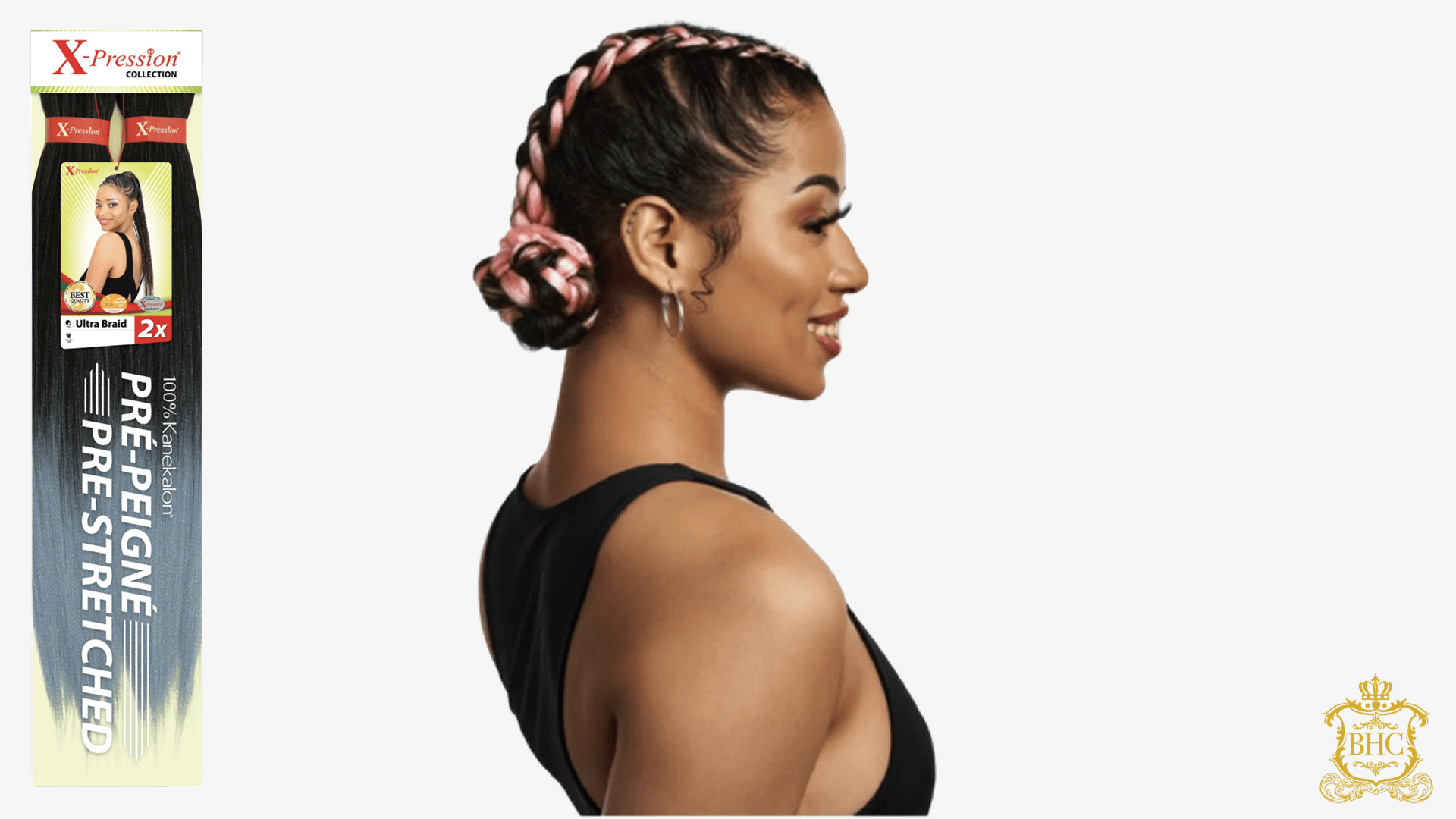 XPression Hair Pre-stretched Ultra Braid 2x 46"