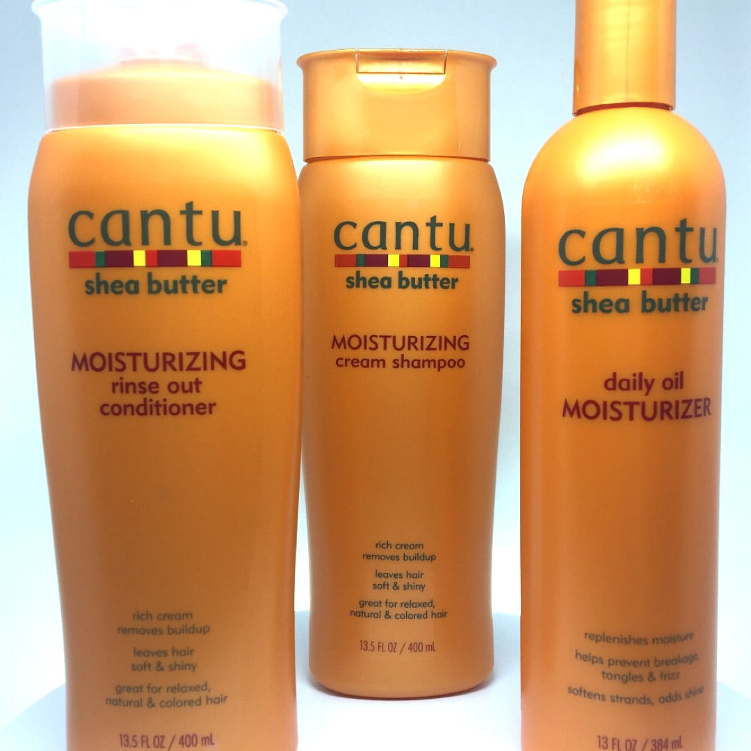 Cantu Shea Butter Moisturising 3 Pack