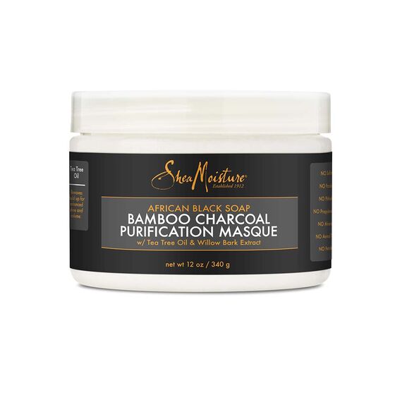 Shea Moisture Charcoal;Shea Moisture Bamboo Charcoal; Shea Moisture Bamboo Charcoal Purification Masque; Shea Moisture Bamboo Charcoal Masque 