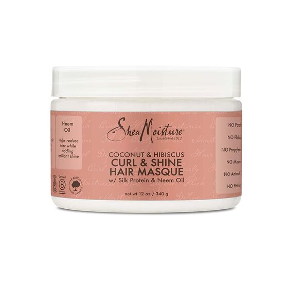 Shea Moisture - Coconut & Hibiscus Curl & Shine Hair Masque