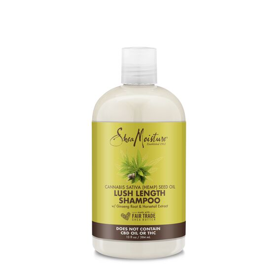 Shea Moisture - Cannabis Sativa (Hemp) Seed Oil Lush Length Shampoo