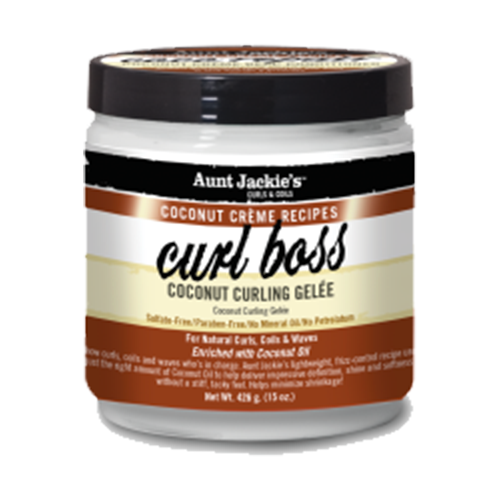 Aunt Jackie's - Coconut Creme Recipes Curl Boss Coconut Curling Gelee - 15oz