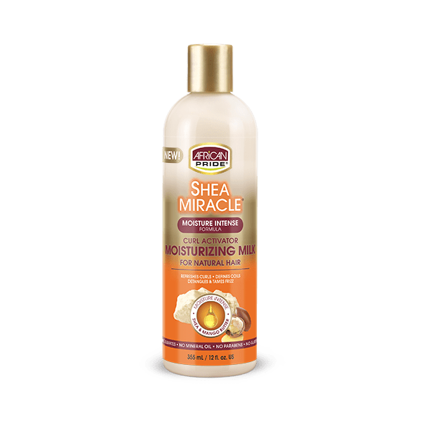 African Pride - Shea Miracle Curl Activator Moisturizing Milk - 12oz