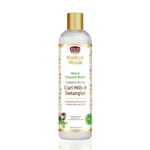 African Pride - Moisture Miracle Curl Milk & Detangler - 12 oz