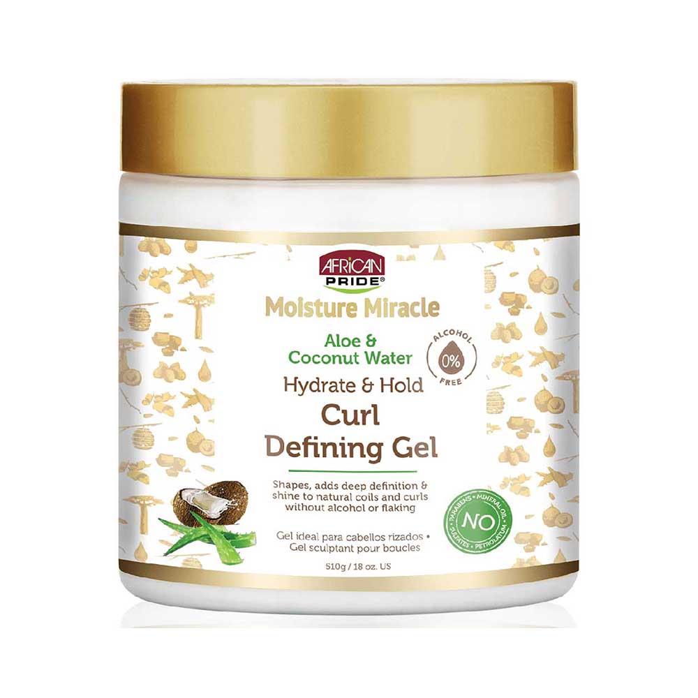 African Pride Moisture Miracle Curl Defining Gel 18 oz