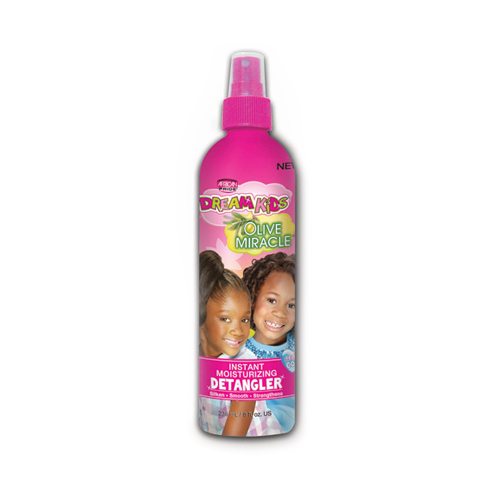 African Pride - Dream Kids Olive Miracle Instant Moisture Detangler Spray - 8oz