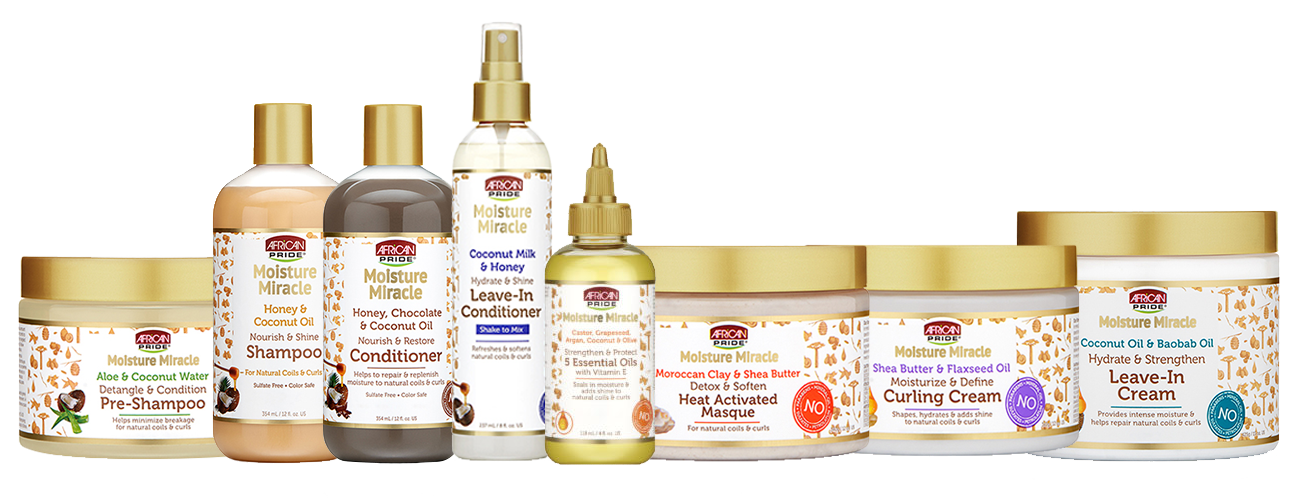 African pride Moisture Miracle Kit-Black Hair Care