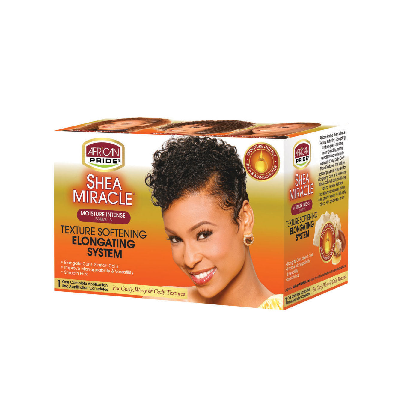 African Pride - Shea Miracle Texturizing Softening Kit