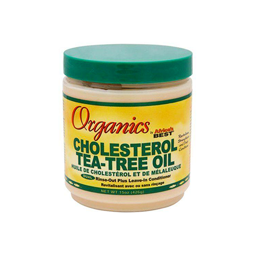 Africas Best - Cholesterol Tea Tree Oil Leave In Conditioner - 15oz