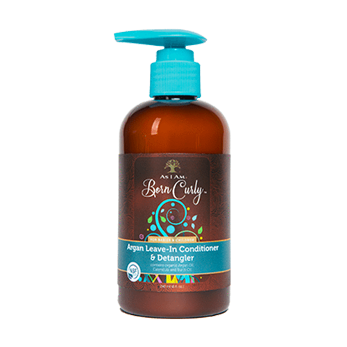 As I Am - Born Curly Argan Leave-In Conditioner & Detangler - 8 oz