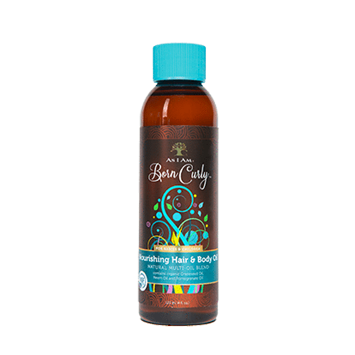 As I Am - Born Curly Nourishing Hair & Body Oil - 4oz