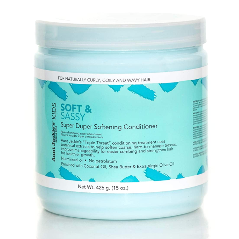Aunt Jackie's Kids - Soft & Sassy Super Duper Softening Conditioner - 15oz