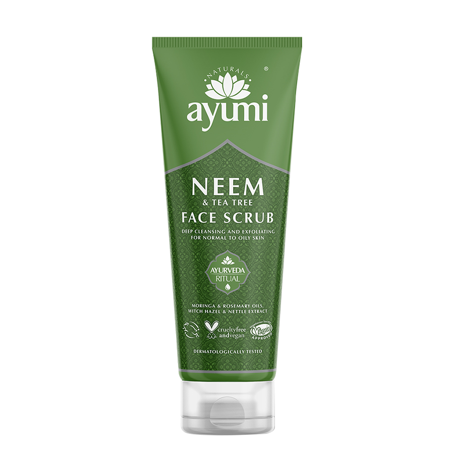 Ayumi - Neem & Tea Tree Face Scrub - 125 ml