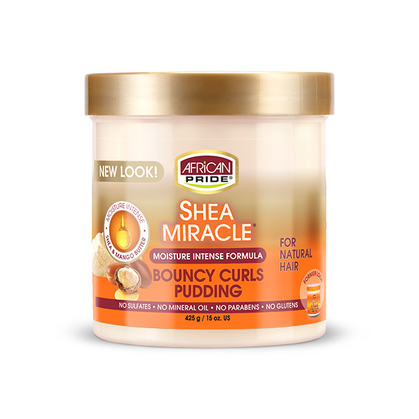 African Pride Shea Butter Bouncy Curls Pudding