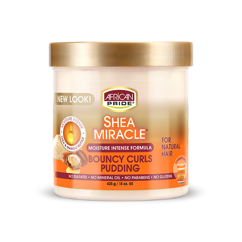 African Pride Shea Butter Bouncy Curls Pudding