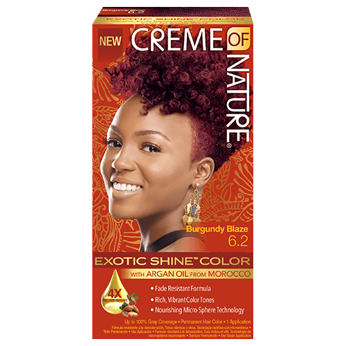 Creme Of Nature - Exotic Shine Colour Burgundy Blaze 6.2