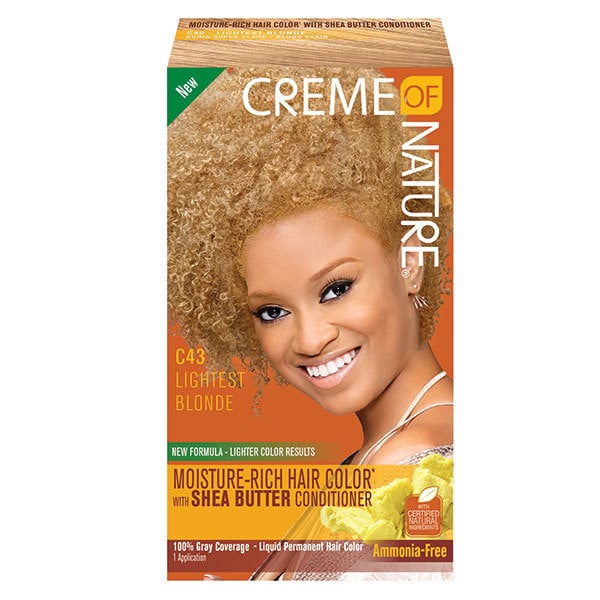 Creme Of Nature - Moisture Rich Hair Colour Lightest Blonde C43