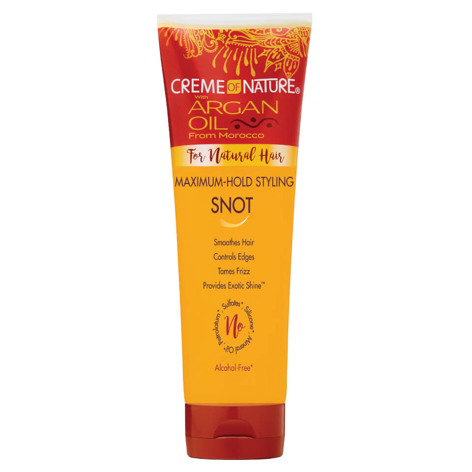 Creme of Nature - Argan Oil Maximum-Hold Styling Snot - 8.4oz