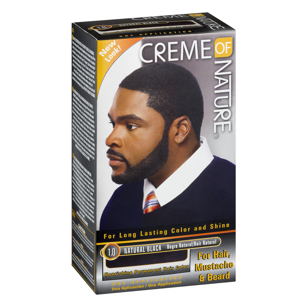 Creme of Nature - Permanent Hair Colour 1.0 Natural Black