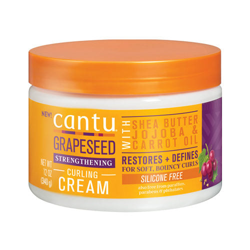 Cantu - Grapeseed Strengthening Curling Cream - 12oz