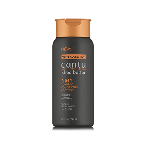 Cantu - Men 3 in 1 Shampoo Conditioner Body Wash - 13.5oz