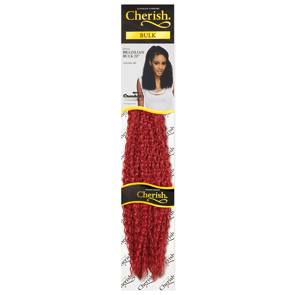 Cherish Brazilian Bulk 20'' Colour Red