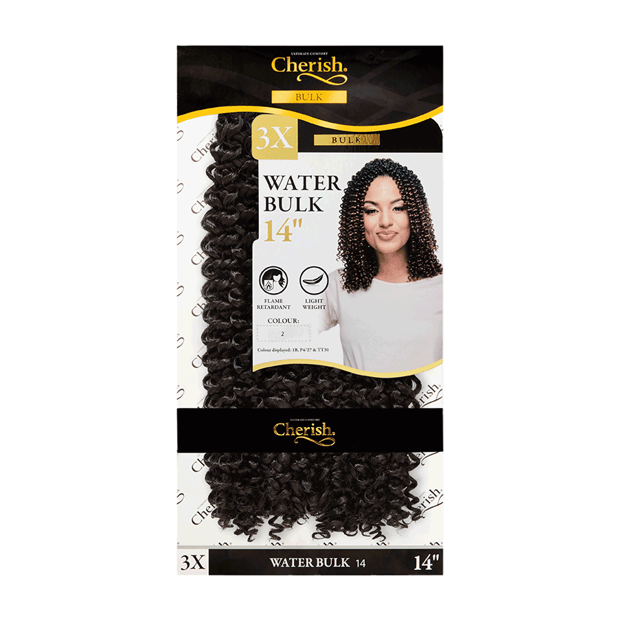 Cherish Water Wave Bulk 14'' (3X) colour 2