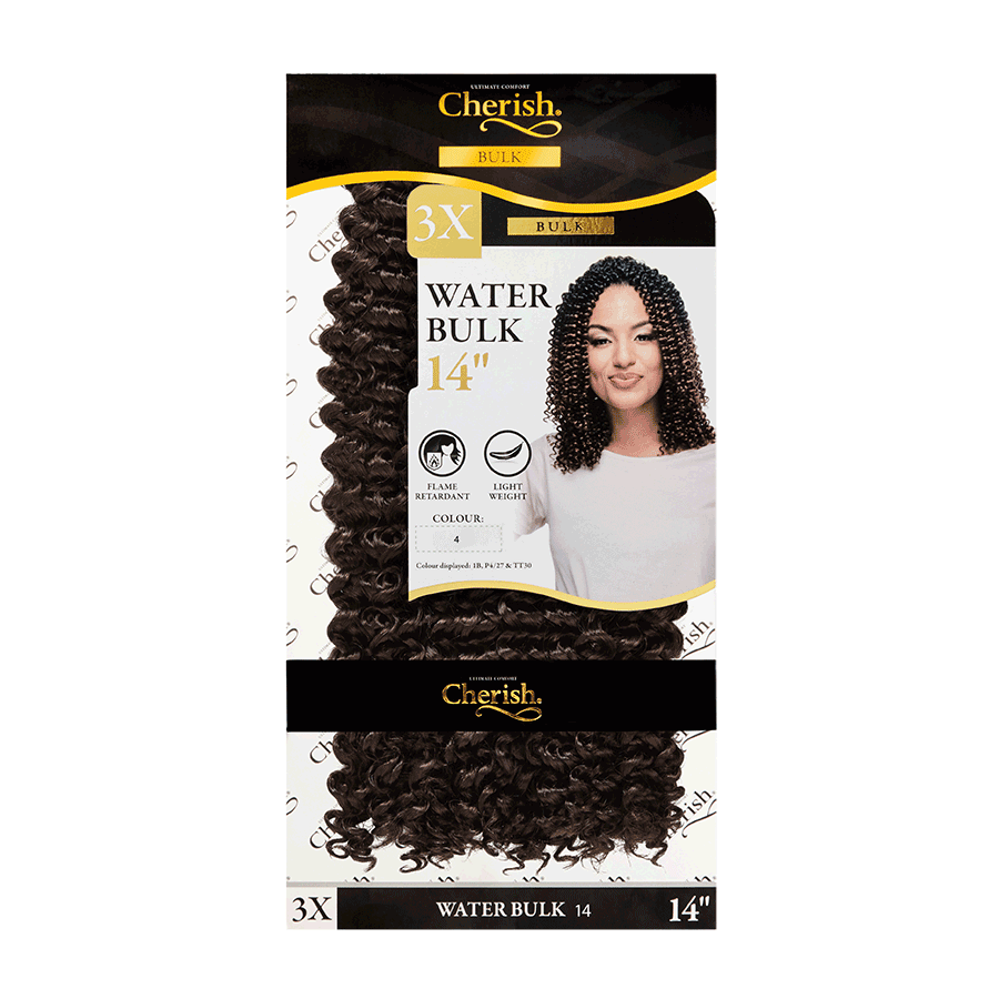 Cherish Water Wave Bulk 14'' (3X) colour 4