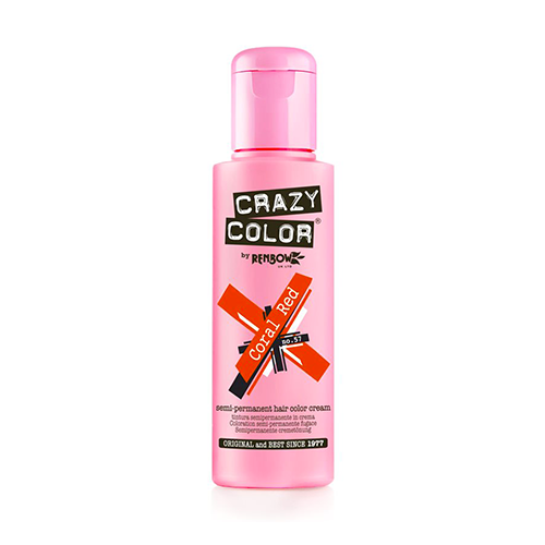 Crazy Color Semi-Permanent Hair Dye Hair Colour Cream - All Shades