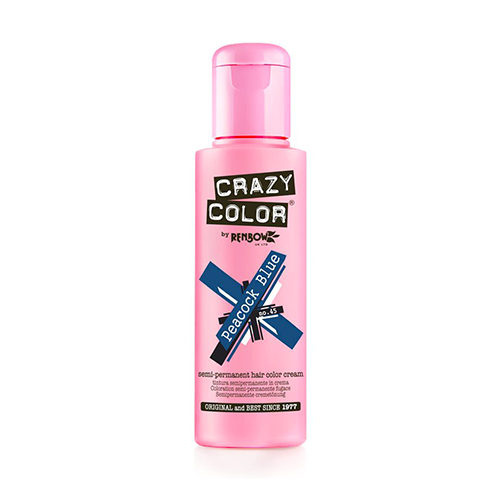 Crazy Color Semi-Permanent Hair Dye Hair Colour Cream - All Shades