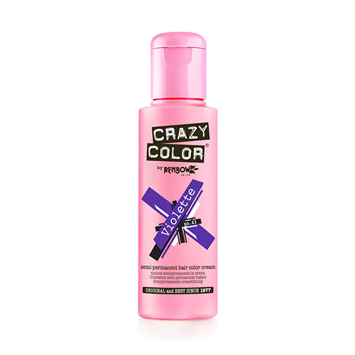 Crazy Color Semi-Permanent Hair Dye Hair Colour Cream - All Shades