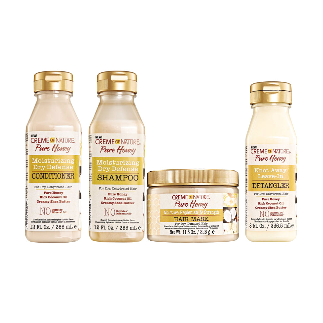 Creme Of Nature - Pure Honey Dry Defense Kit