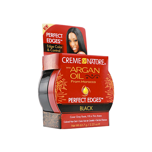 Creme of Nature - Argan Oil Perfect Edges Black - 2.25oz
