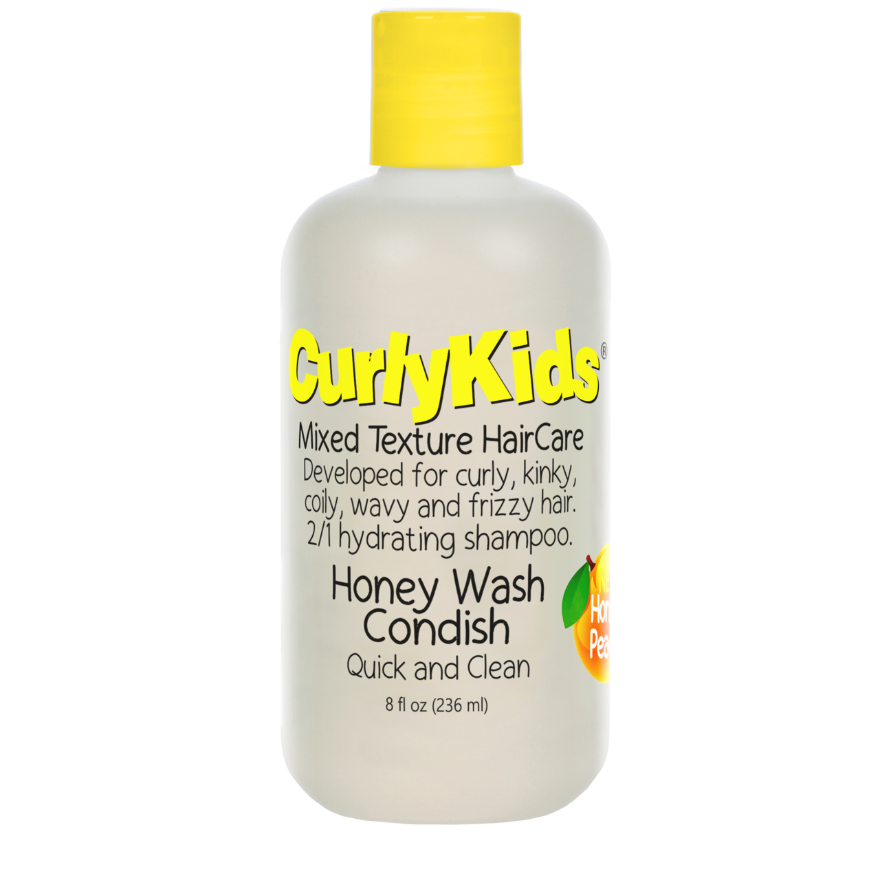 Curly Kids - Honey Wash Condish Hydrating Shampoo - 8oz
