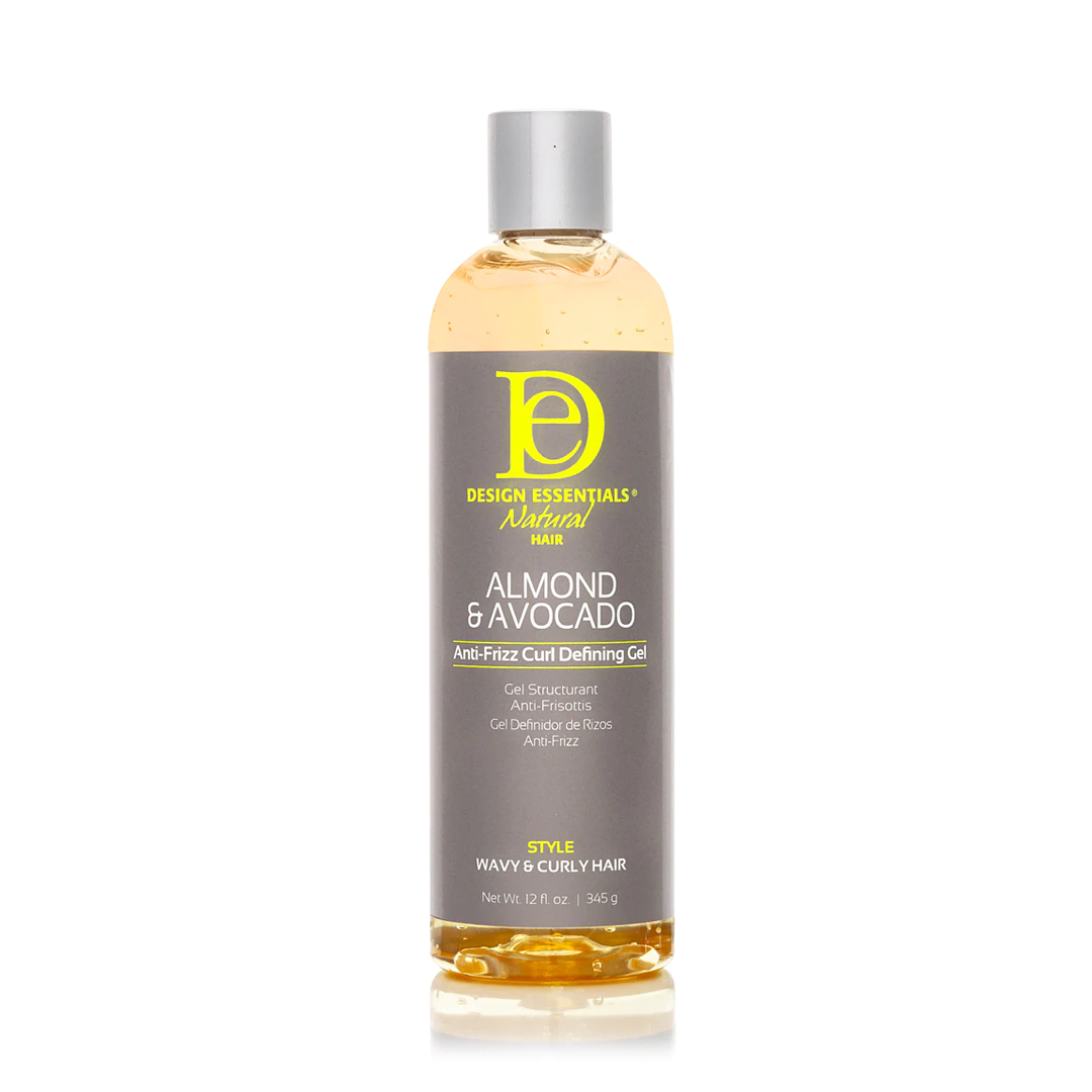 Design Essentials - Almond & Avocado Anti-Frizz Curl Defining Gel - 12 oz