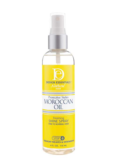 Design Essentials - Moroccan Oil Finishing Shine Spray - 4 oz