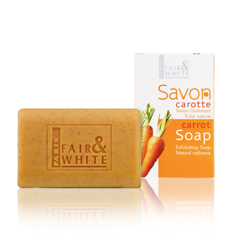 Fair & White - Exfoliating Carrot Soap