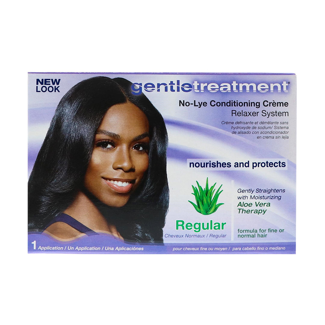 Gentle Treatment - No-Lye Conditioning Creme Relaxer System Regular 1 Application