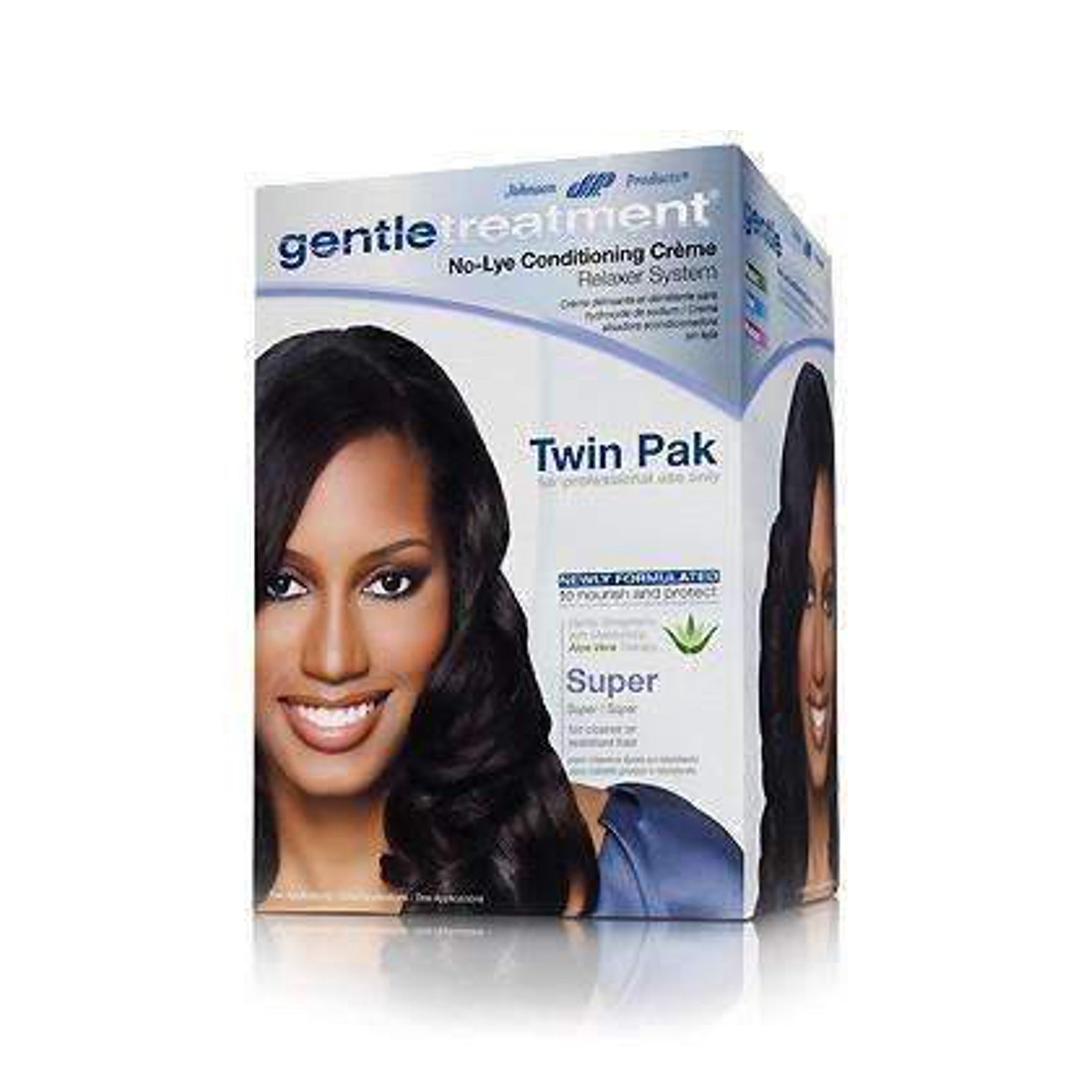 Gentle Treatment - No-Lye Conditioning Creme Relaxer System Super Twin Pack