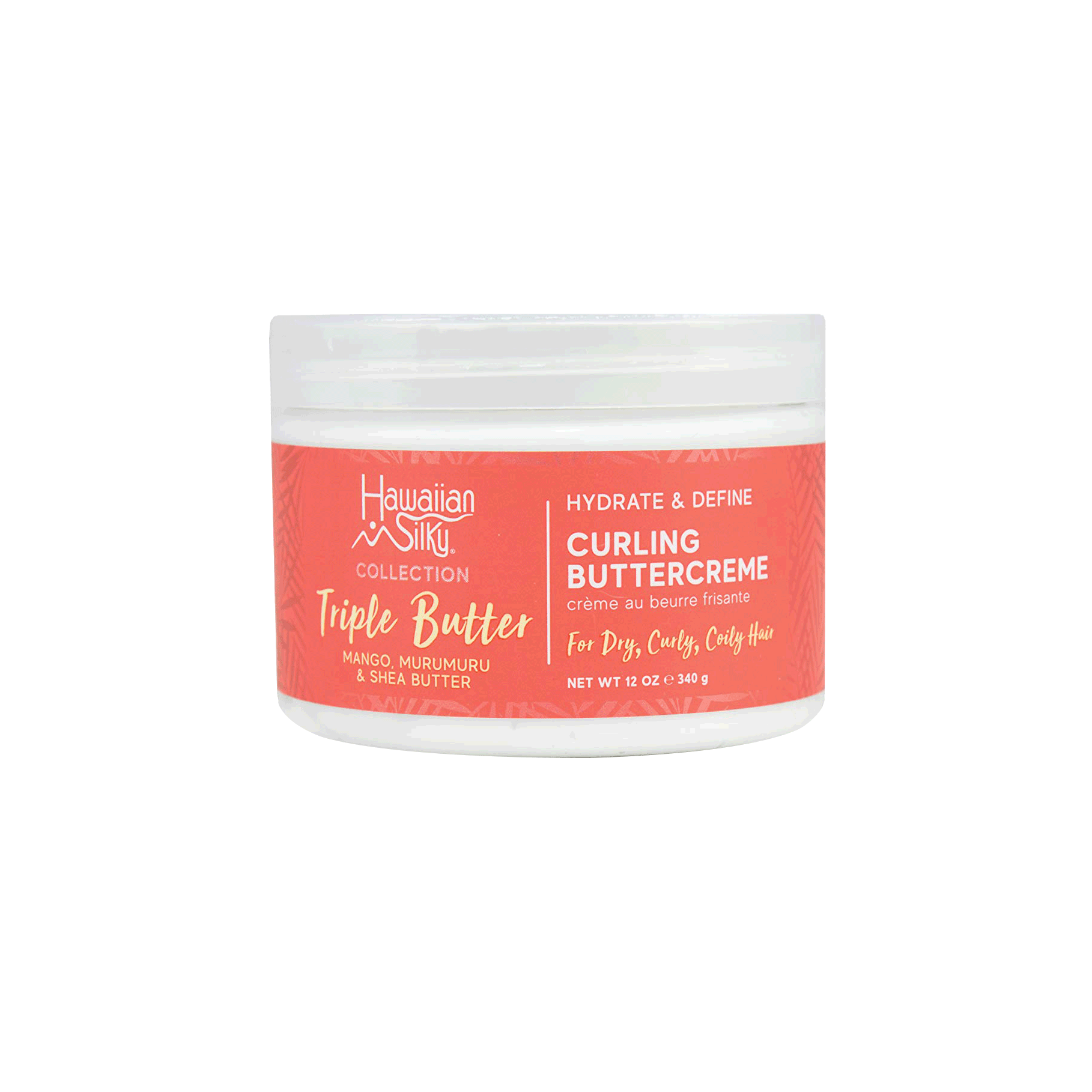 Hawaiian Silky Triple Butter Curling Buttercreme; Hawaiian Silky Curling Buttercreme; Hawaiian Silky; Triple Butter Curling Buttercreme